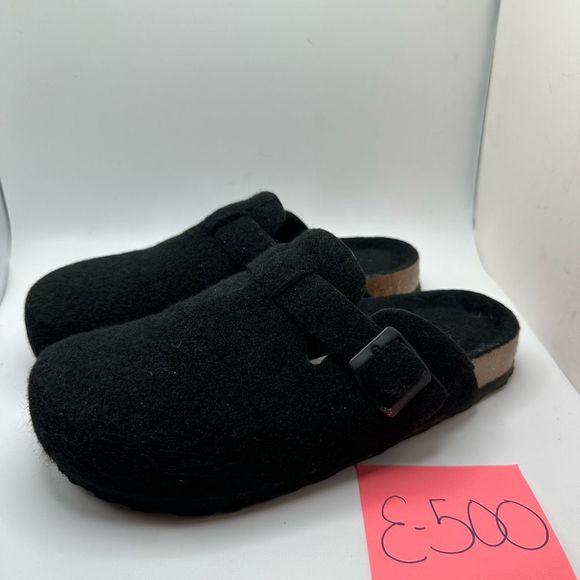 CUSHIONAIRE Womens Clog 8 BLACK - Picture 3 of 7